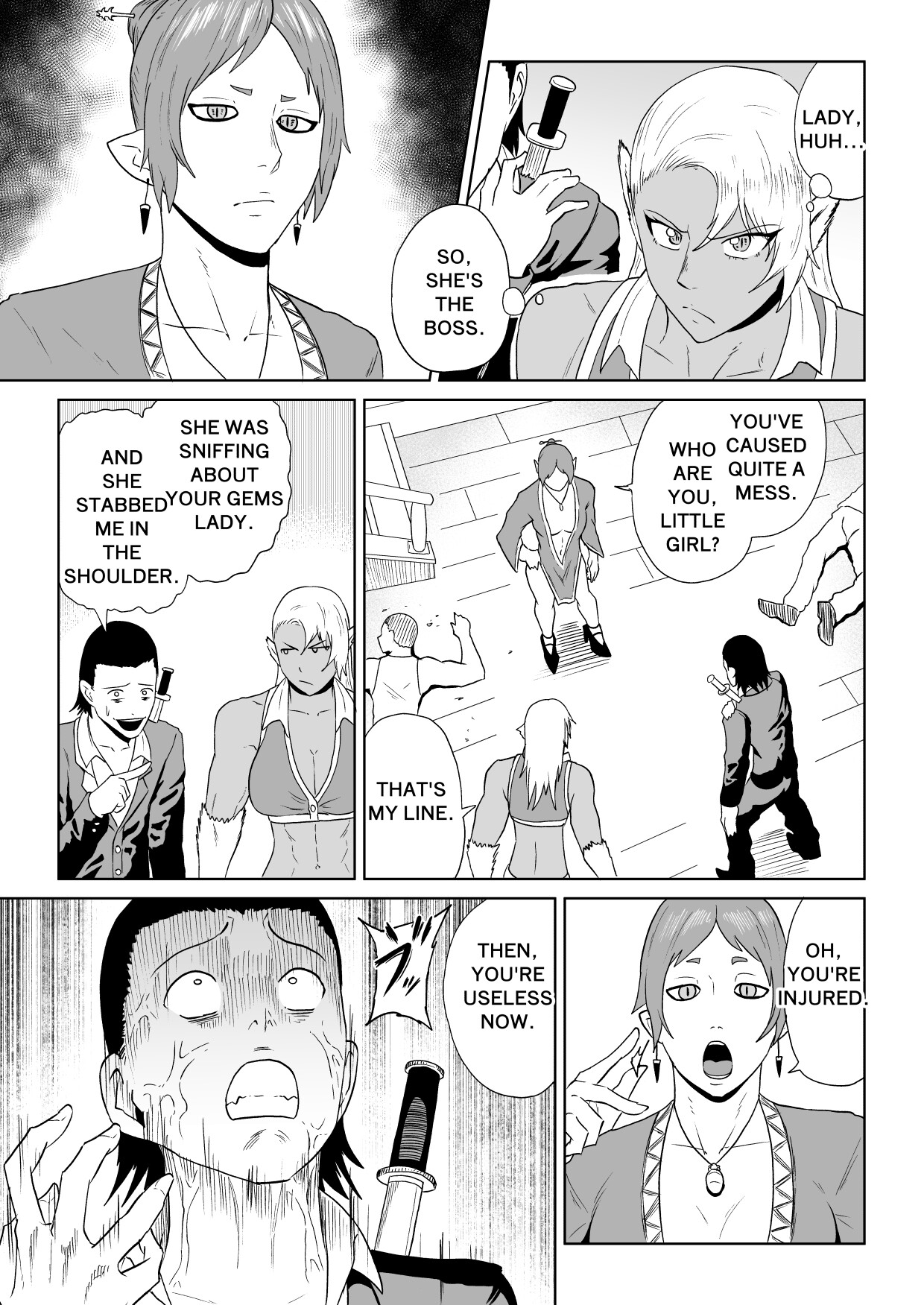 Hentai Manga Comic-Golden Ulfulna Magic Stone Vein 1-Read-18